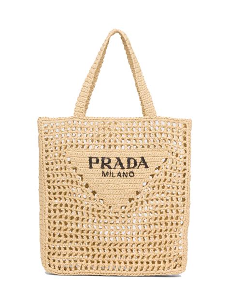 raffia prada|Prada’s Cult Raffia Tote Bag Is Back With New Colourways For 2023.